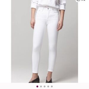 Citizens Of Humanity White Skinny Jeans